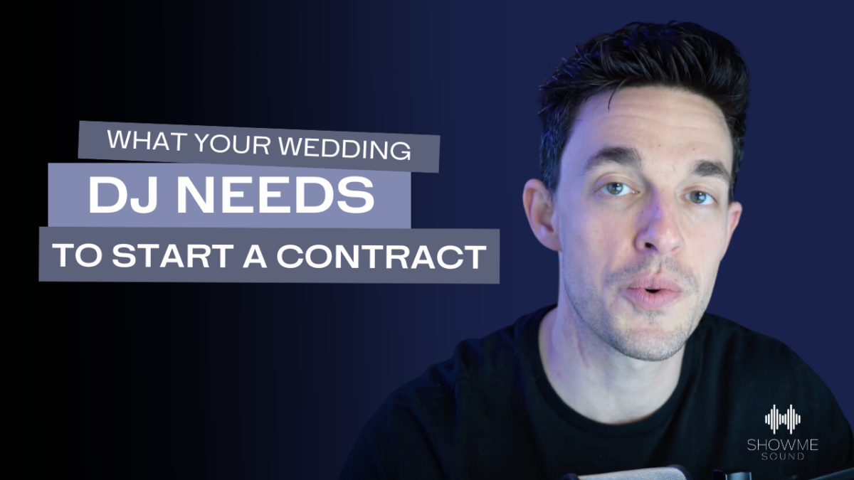Wedding DJ Contracts