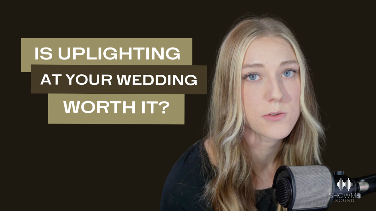 Uplighting at your wedding