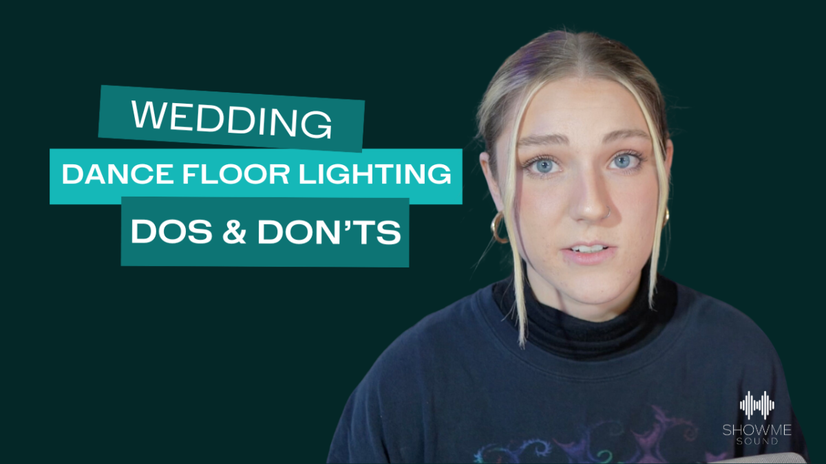 Wedding Dance Floor Lighting Dos & Don'ts